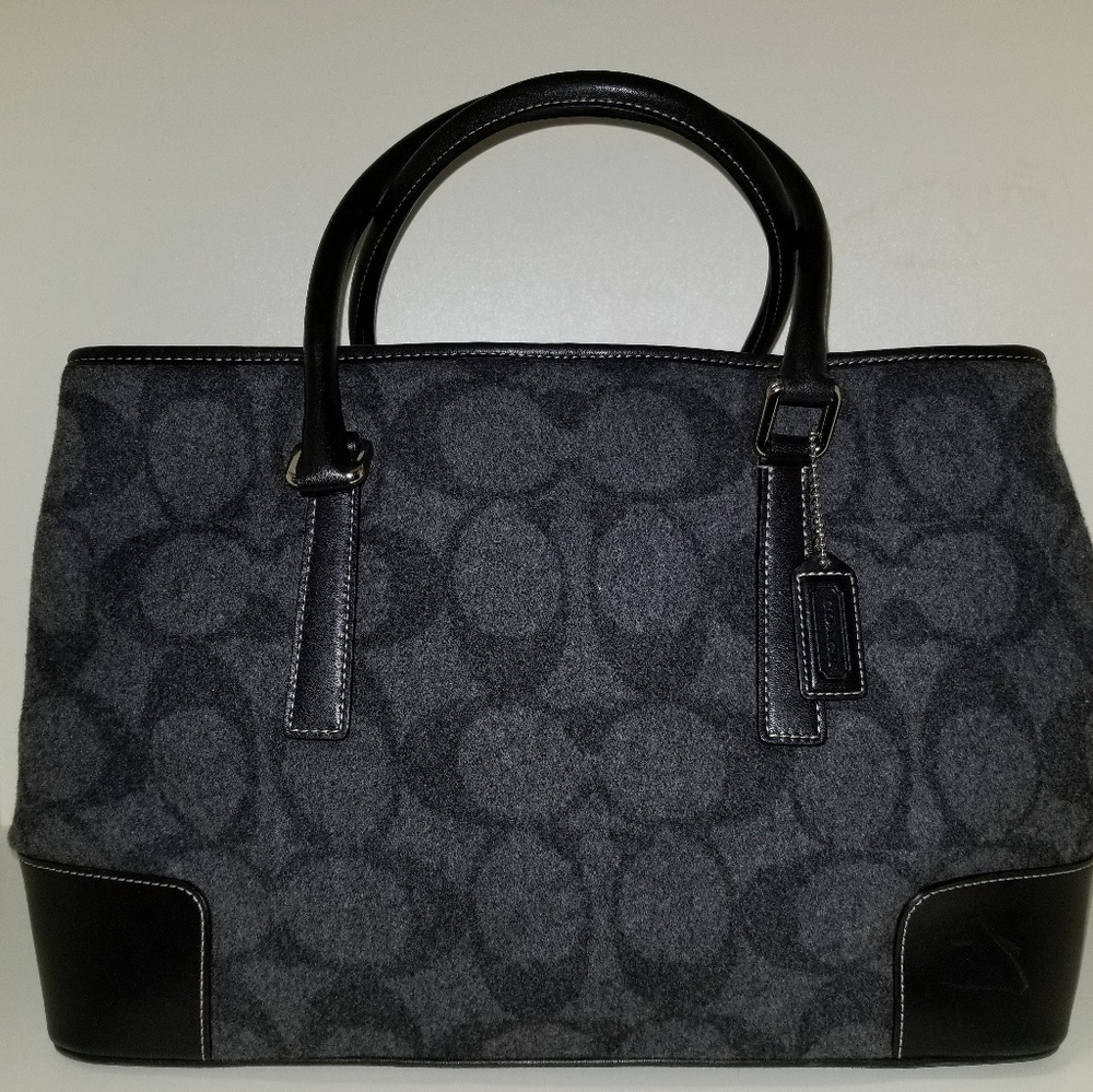 Coach Wool Bag - Great Condition
